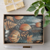 Pumpkin Wasserfarbe Herbstmuster für Herbst Seidenpapier (Geschenk)