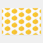 Pumpkin Wasserfarbenmalerei Geschenkpapier Set (Vorderseite 2)