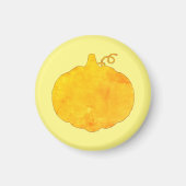 Pumpkin Wasserfarbenmalerei Magnet (Vorne)