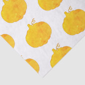 Pumpkin Wasserfarbenmalerei Seidenpapier (Detail)