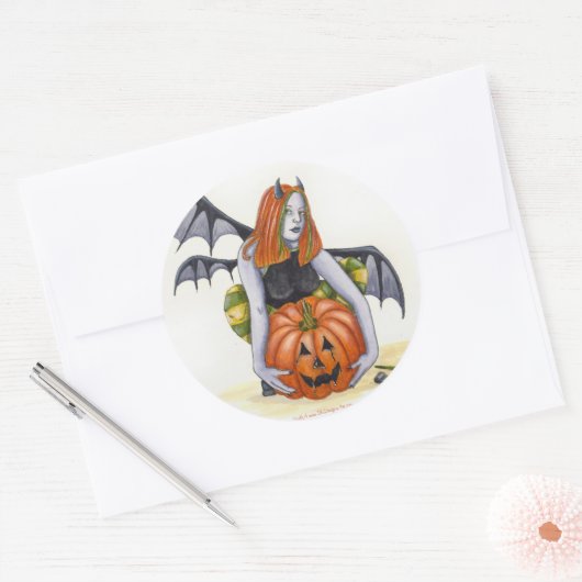 Pumpkin Watcher Sticker (Umschlag)