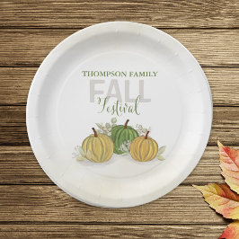 Pumpkin Watercolor Museo Cantonale d'Arte Pappteller