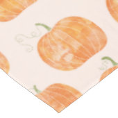 Pumpkin Watercolor-Muster Tischdecke (Schrägansicht)