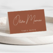 Pumpkin Wedding Platzkarte