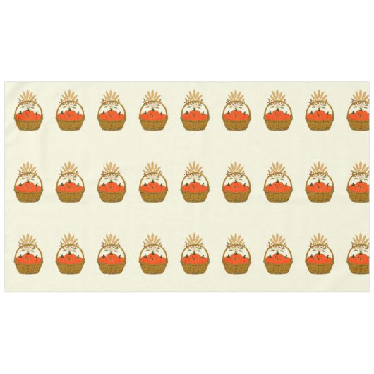 🍂 **Pumpkin & Wheat Tablecloth Tischdecke (Vorderseite (Horizontal))