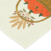 🍂 **Pumpkin & Wheat Tablecloth Tischdecke (Schrägansicht)