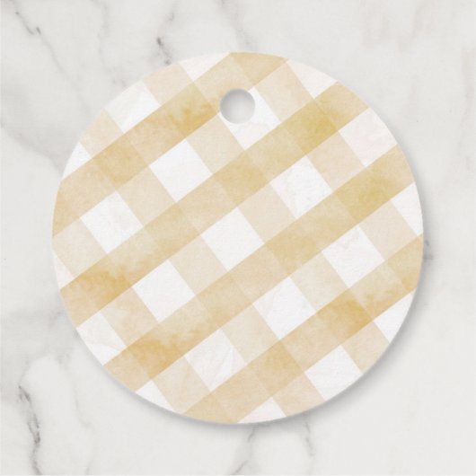 Pumpkin Whimsical Peter Rabbit Geschenkanhänger (Rückseite)