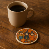 Pumpkin Whimsy Halloween Fall Coaster Designs  Geschenkpapier Set