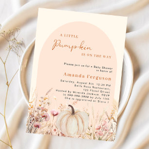 Pumpkin Wildblume rosa Bogen Budget Kinderdusche