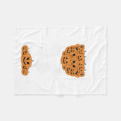 Pumpkin Wine Gl Spider Web-Kostüm Easy Halloween Fleecedecke (Vorderseite (Horizontal))