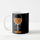 Pumpkin Wine Gl Spider Web-Kostüm Easy Halloween Kaffeetasse (Links)