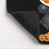 Pumpkin Wine Gl Spider Web-Kostüm Easy Halloween Mousepad (Ecke)