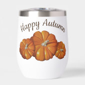Pumpkin Wine Tumbler (Vorderseite)