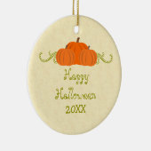 Pumpkin Wirbel Halloween Ornament (Rechts)
