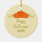 Pumpkin Wirbel Halloween Ornament (Vorne)