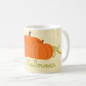 Pumpkin Wirbel Halloween Tasse (VorderseiteRechts)