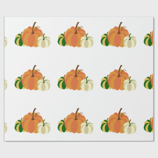 Pumpkin wrapping paper geschenkpapier