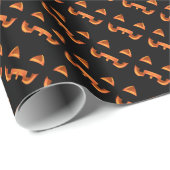 Pumpkin Wrapping Paper Jack-O-Lantern Geschenkpapi Geschenkpapier (Rolleneckpunkt)