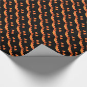 Pumpkin Wrapping Paper Jack-O-Lantern Geschenkpapi Geschenkpapier (Ecke)