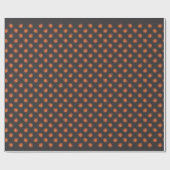 Pumpkin Wrapping Paper Jack-O-Lantern Geschenkpapi Geschenkpapier (Flach)