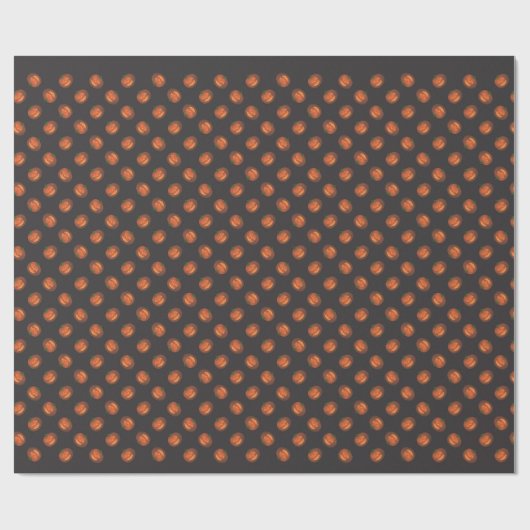 Pumpkin Wrapping Paper Jack-O-Lantern Geschenkpapi Geschenkpapier (Flach)