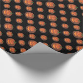 Pumpkin Wrapping Paper Jack-O-Lantern Geschenkpapi Geschenkpapier (Ecke)