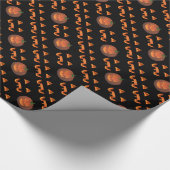 Pumpkin Wrapping Paper Jack-O-Lantern Geschenkpapi Geschenkpapier (Ecke)