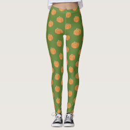 Pumpkin Zeichnend Leggings