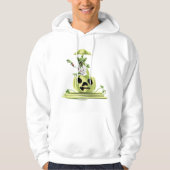 Pumpkin Zombie Halloween Hoodie (Vorderseite)