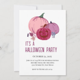 Pumpkin zu reden über Einladung