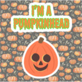 Pumpkinhead 3 w/Hintergrund Aufkleber (Vorderseite)
