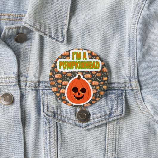 Pumpkinhead 3 w/Hintergrund Button (Beispiel)
