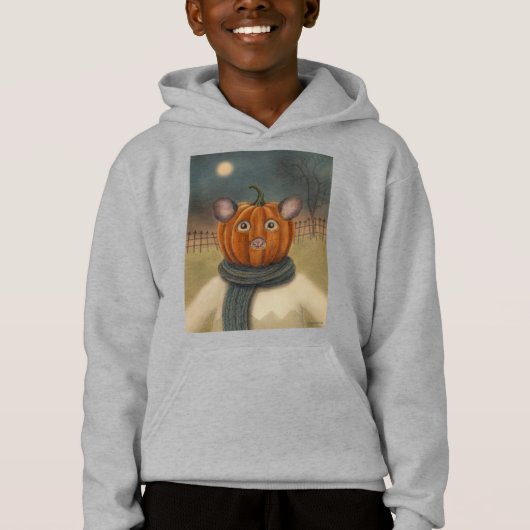 Pumpkinhead Maus Kinder Pull-over Hoodie (Vorderseite)