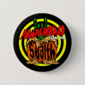 Pumpkinhead Zombie-Felsen-Knopf Button (Vorderseite)