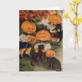 Pumpkinheads Karte (Gelbe Blume)