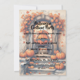 Pumpkinlicious Halloween-Party Einladung