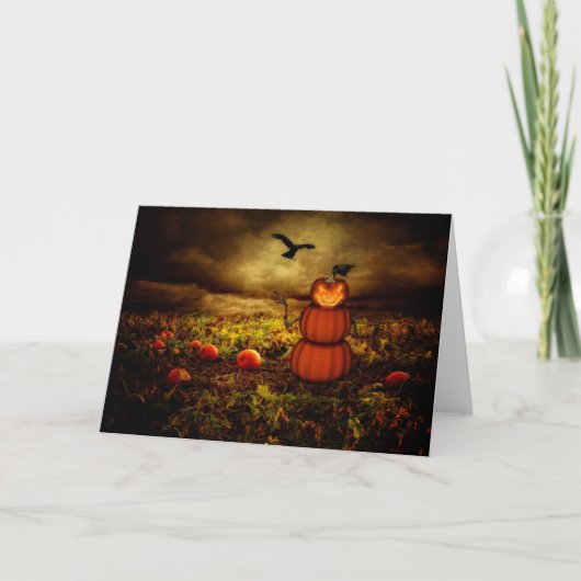 Pumpkinman Karte (Vorderseite)