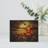 Pumpkinman Postkarte (Stehend Vorderseite)