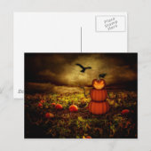 Pumpkinman Postkarte (Vorne/Hinten)