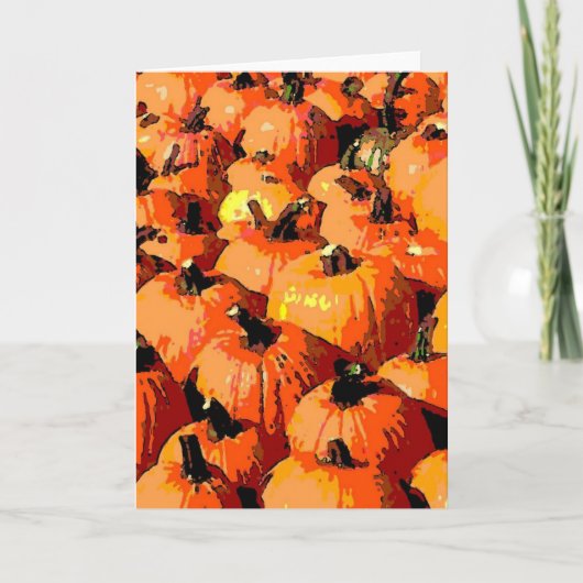 pumpkinpatch karte (Vorderseite)
