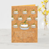 PumpkinPatch Masked Healthcare from Me Erntedank Karte (Gelbe Blume)