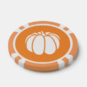 Pumpkinpflaster in Orange Pokerchips (Einzeln)