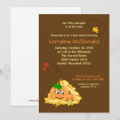 Pumpkins 12x18 Herbst Herbstdusche Einladung (Vorne/Hinten)