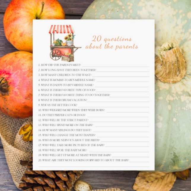 Pumpkins - 20 Fragen zu den Eltern (Von Creator hochgeladen)