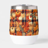 Pumpkins Ahorn Blätter Herbstplatten (Vorderseite)