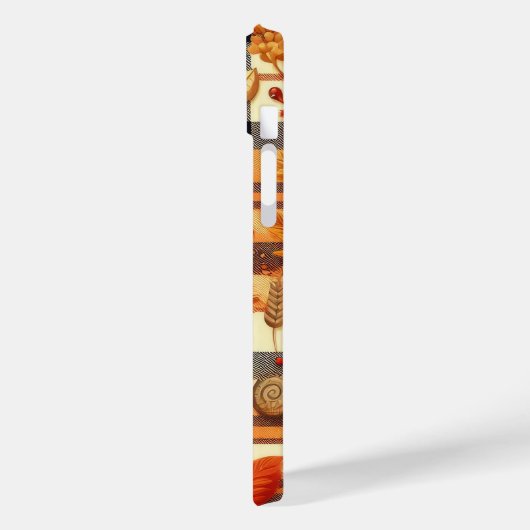 Pumpkins Ahorn Blätter Herbstplatten Case-Mate iPhone Hülle (Rückseite / Links)