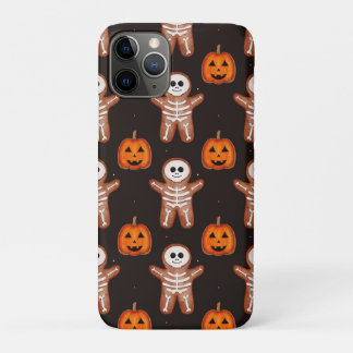 Pumpkins and Skeleton Gingerbread Halloween Design Case-Mate iPhone Hülle