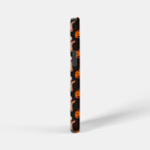 Pumpkins and Skeleton Gingerbread Halloween Design iPhone Hülle (Rechte Seite)