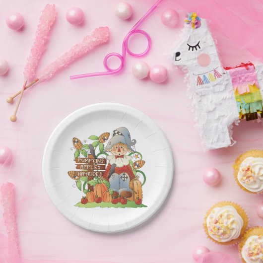 Pumpkins Apples Hayrides Paper Tellers Pappteller (Party)