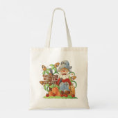 Pumpkins Apples Hayrides Tote Bag Tragetasche (Rückseite)
